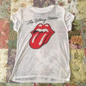 Sheer Rolling Stones Shirt